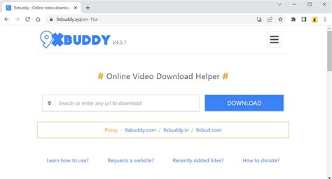 How To Download Online Videos with 9xbuddy .